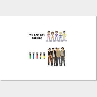 One direction sticker pack Posters and Art